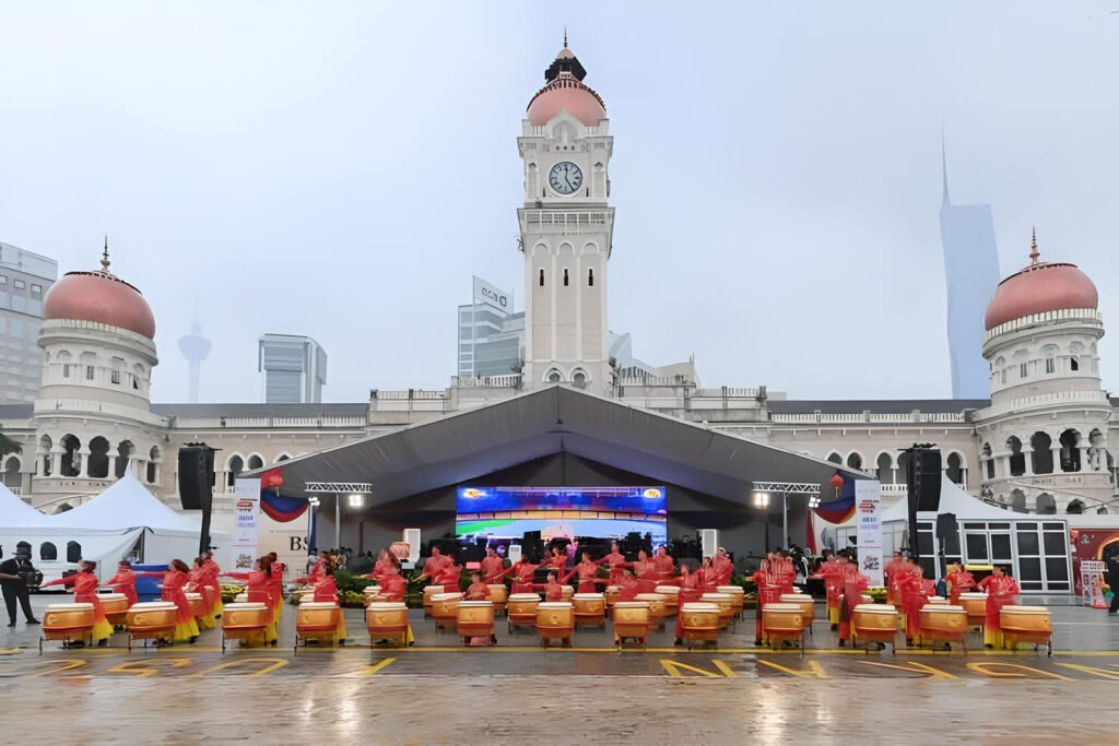 白世音文化艺术荣幸受邀参与《2025年吉隆坡繁荣庆典》中华鼓演出